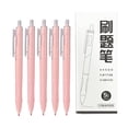 thumbnail image 1 of Gel Pens Fine Point Black Ink Smooth Writing Rollerball Pen Non Slip Grip Durable Clip No Bleed Writing Pen Multi Color Barrel Option for Journaling Note Taking Office Daily Writing Use 5Pcs 0.5mm, 1 of 9