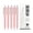 D, variant on Kilougeis 2026 New 5Pcs Cute Retractable Pens,Aesthetic Gel Pens,Smooth Fine Point Novelty Printing Pens Office Supplies for Women Men