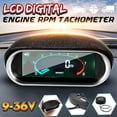 thumbnail image 1 of Becaristey Car Tachometer Small And Light Weight High Accuracy Shock Absorbent Sensitive Digital Speedometer As Shown 1Set, 1 of 6