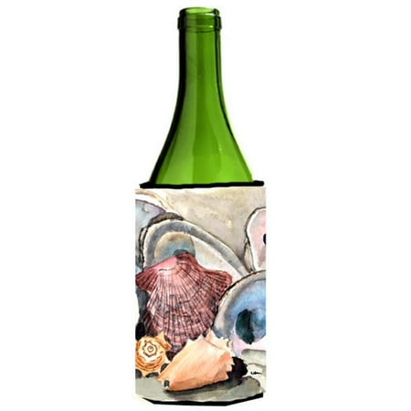 

Sea Shells Wine bottle sleeve Hugger 24 oz.