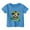 1#Blue702, variant on Byoo Girls' Cow Printed T Shirt Short-Sleeve Crew Neck Summer Pullover Tee Top Comfort Shirt,Black