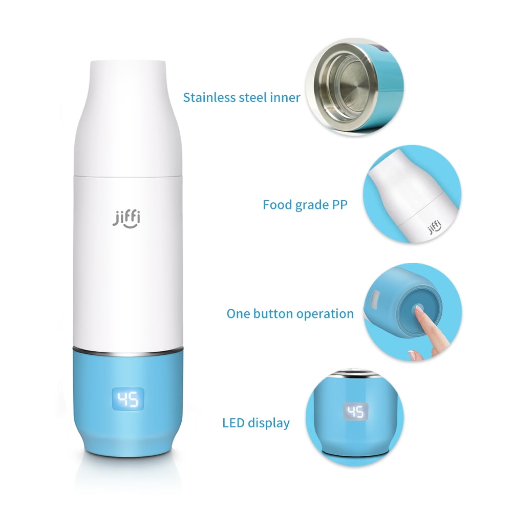portable bottle warmer & formula dispenser
