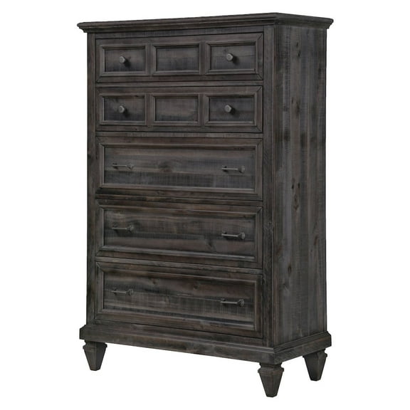 Magnussen Home Calistoga Weathered Charcoal Drawer Chest