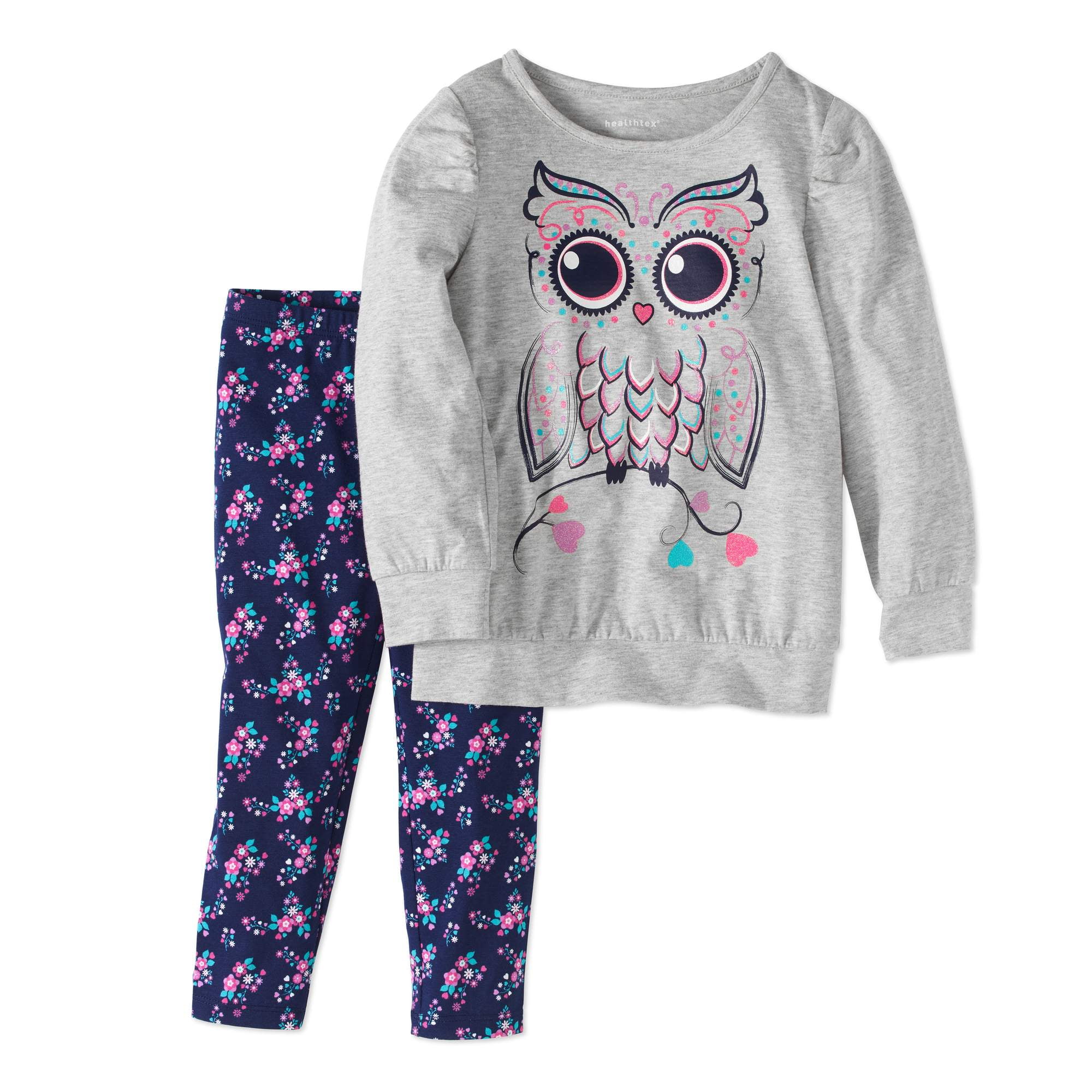 Toddler Girl Knit Tunic and Legging Outfit Set