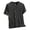 Black, variant on Krdevn Men's T Shirt Summer Loose Casual Running Half Sleeve Breathable Sports Short Sleeve,4XL