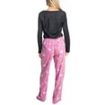 thumbnail image 4 of Goodnight Kiss Magic 3's Fleece Pajama Set with Slippers, Black/Deer, Medium, 4 of 4