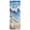 Blue, variant on Coastal Beach Door Curtains for Door Window, French Sidelight Front Back Door Curtains With Tieback, Blue Ocean Starfish Shell Seashore Sand Kitchen Rod Pocket Drapes Panel, 25"x72"