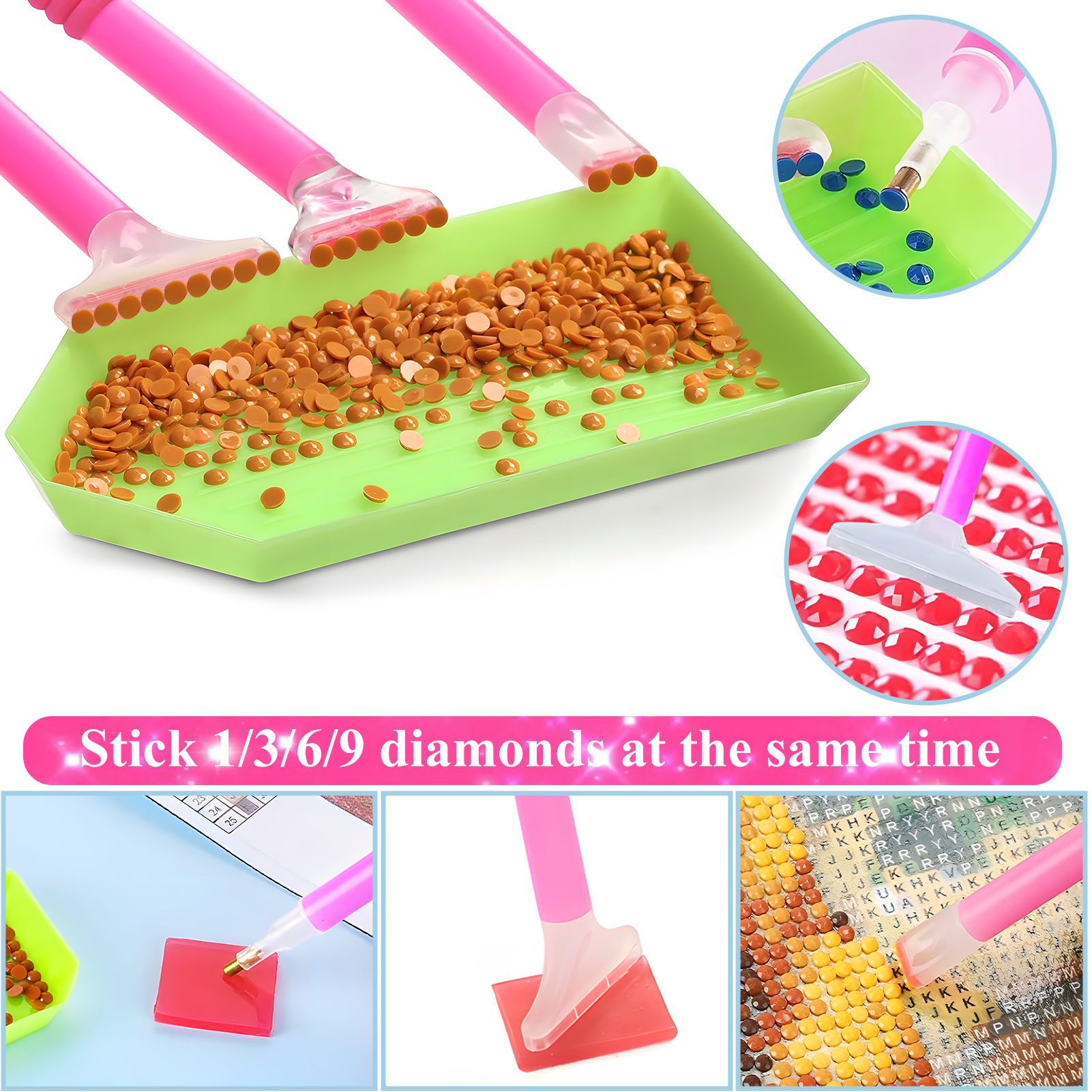 Yalumo 80-Piece Diamond Painting Tools and Accessories photo 5