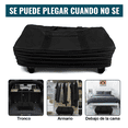 thumbnail image 3 of Mochila Deportiva Bloosom Maleta De Viaje Con Ruedas Plegables 56l Negro, 3 of 5