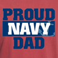 thumbnail image 3 of CafePress - US Navy Proud Navy Dad - Mens Comfort Colors Shirt, 3 of 5