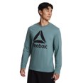 thumbnail image 3 of Reebok Men's and Big Men's Core Graphic Long Sleeve Top, Sizes XS-5XL, 3 of 5