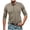 Khaki, variant on zbxnLI Men's Buttons T-Shirts Classic Long Sleeve Shirts Lightweight Casual Basic Tees Fall Winter Clothes