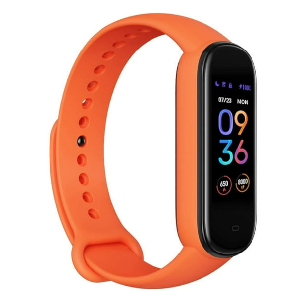 Pulsera Inteligente Amazfit Band 5 Oximetro Naranja S2005OV3N Walmart en linea