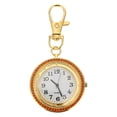 thumbnail image 1 of 1Pc Beautiful Pocket Watch Chic Hanging Watch Portable Watch with Key Buckle, 1 of 9