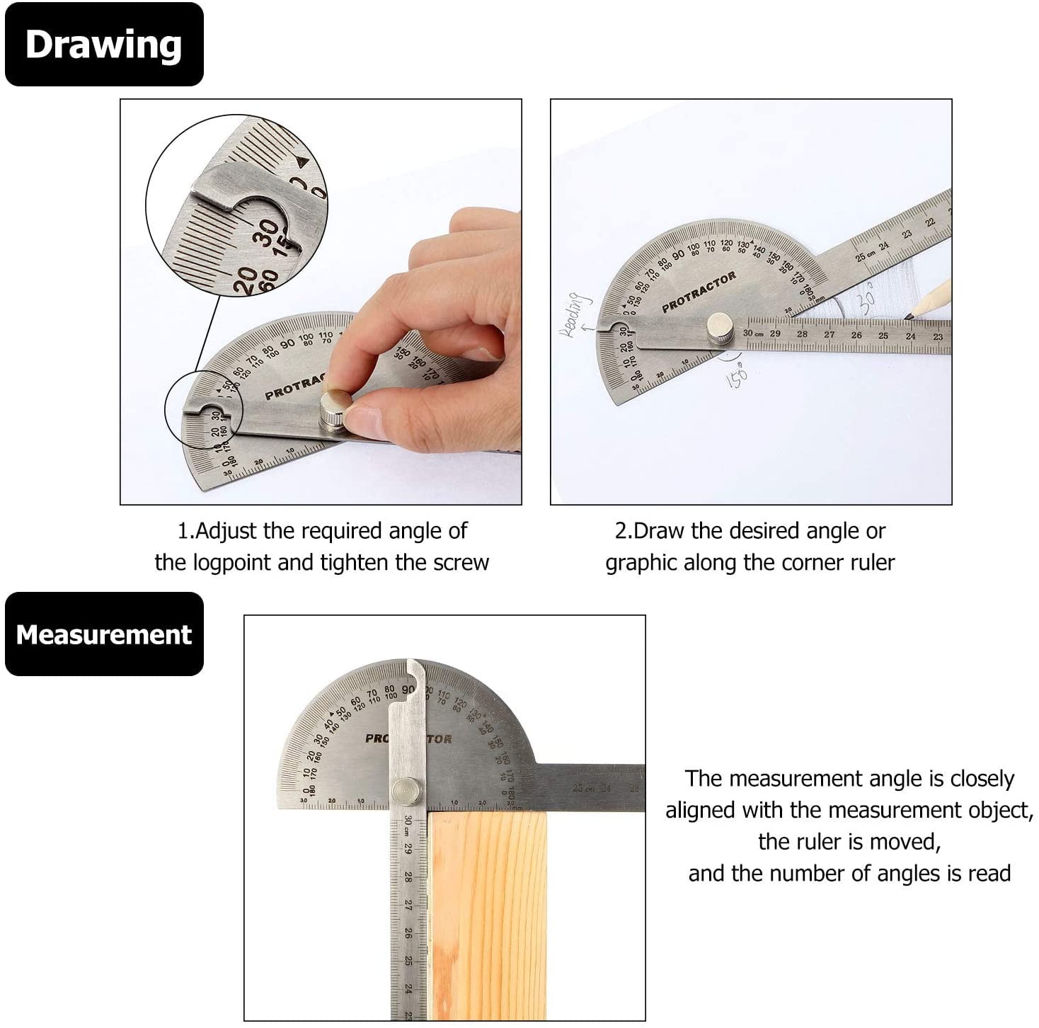 TeachersParadise - The Pencil Grip™ Stainless Steel Ruler, 18