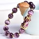 thumbnail image 4 of Sonducket de la suerte morada, fortuna y estilo con morada, de cuentas de piedra de obsidiana Feng Shui Ropa, zapatos y accesorios Miscelánea Púrpura a rojo, 4 of 6