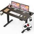 thumbnail image 1 of MotionGrey - Bureau Debout Électrique Réglable Ergo2 avec Réglages de Mémoire - Dessus Noir 43 Pouces x 24 Pouces Cadre Noir - Bureau Ergonomique pour la Maison et le Bureau, 1 of 8