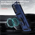 thumbnail image 4 of Estuche GANGXUN para Xiaomi Redmi Note 11 4G, soporte giratorio 360°, estilo mecánico y magnético, 4 of 5