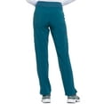 thumbnail image 3 of Dickies EDS Essentials Scrubs Pant for Women Natural Rise Tapered Leg Pull-On Plus Size DK005, 4XL, Caribbean Blue, 3 of 7