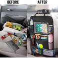 thumbnail image 4 of Oferta especial de Amazon para bolsa de almacenamiento de asiento de automóvil, bolsa de almacenamiento trasera multifuncional, bolsa de suspensión de automóvil para iPad, asiento trasero antipatadas, 4 of 5