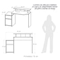 thumbnail image 4 of Escritorio Gamer Basic 120x88x52 1 Cajón MDP, 4 of 8