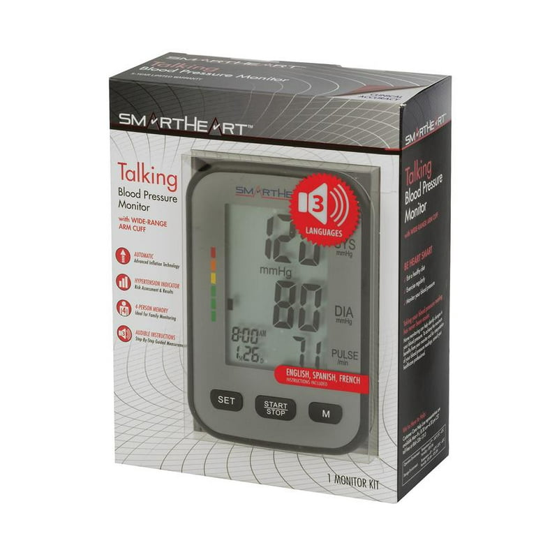 Home Aide Talking Sense Blood Pressure Monitor ( EXTRA LARGE CUFF