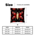 thumbnail image 5 of Seven Starred Iadybird Luxurious Velvet Decorative Throw Pillow Covers - Set of 2, Unique Patterns, Available in 16x16, 18x18, and 20x20 Inches for Various Occasions, 5 of 6