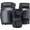 Black, variant on Pro-Tec Jr. Knee/Elbow/Wrist Combo Pad Set Black Checkered, Youth Medium