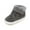 Gray, variant on Fozruso Babys Fashion Autumn Winter Boys High Top Cotton Shoes Toddler Shoes Sizes 4 Toddler(Black)