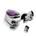thumbnail image 4 of Colgante hueco de cremación para mascotas Yuyangstore Cisne Acero inoxidable, 4 of 7