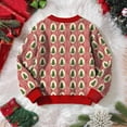 thumbnail image 6 of Stamzod Christmas Sweaters for Girls Boys Long Sleeve Printed Knitted Sweater Top Fall Winter Kids Cute Clothes, 6 of 10