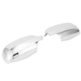 thumbnail image 2 of 2pcs Gloss Silver Door Mirror Cover Trim Rearview Mirror Housing Replacement for B5 2001‑2006, 2 of 11