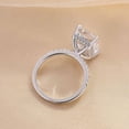 thumbnail image 2 of Veda Jewel 1.6 Ct Radiant Cut Lab Created Diamond Ring - 14K White Gold Plated Stunning Solitaire Design for Women - Ideal Engagement Wedding Ring and Elegant Gift for Anniversaries, 2 of 3