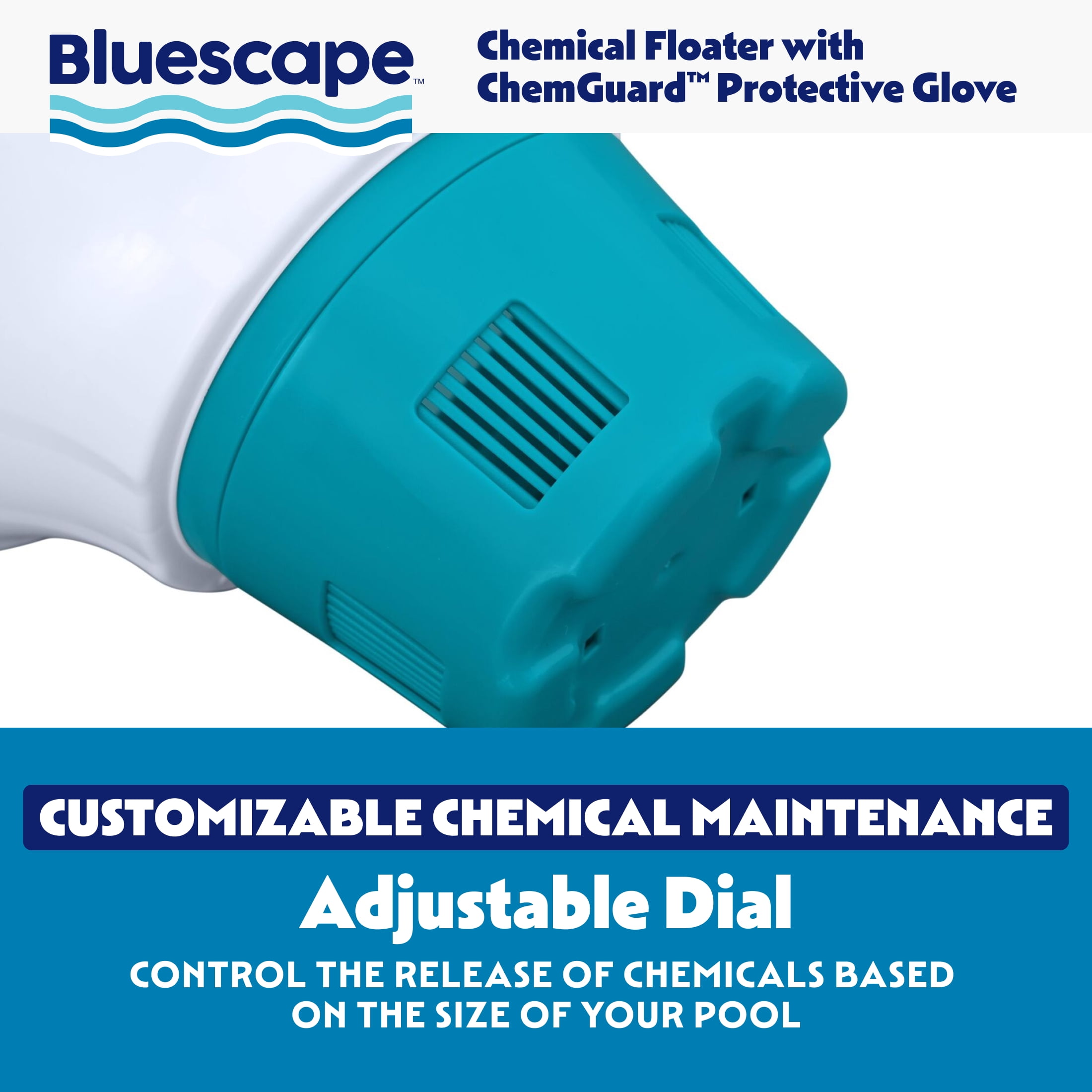 Bluescape Chemical Floater with ChemGuard Protective Glove, 1 pack
