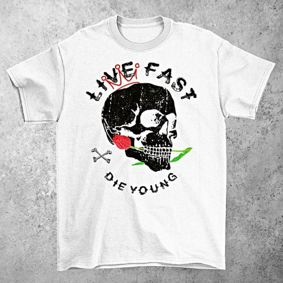 Live Fast Die Young Graphic T Shirt
