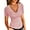 Pink, variant on Vafful Womens Short Sleeve T Shirts Tops V Neck Summer Short Sleeve Sexy Shirts Casual Slim Fitted Short Sleeve T Shirts for Women Summer Basic Top Tees T-Shirt for Women Black