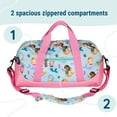 thumbnail image 6 of Wildkin Kids Overnighter Duffel Bag for Boys & Girls, Features Two Carrying Handles and Removable Padded Shoulder Strap, BPA & Phthalate Free (Mermaids Blue), 6 of 8