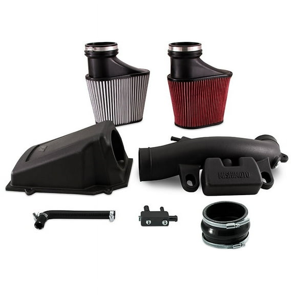MIshimoto MMAI-JLH-18SDW Performance Air Intake Compatible With Jeep Wrangler JL 2.0L, 2018 , w/ Dry Washable Filter