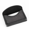 thumbnail image 3 of Walle - Tarjetero de piel para hombre o mujer, tarjetero, tarjetero con cierre magnético, capacidad para 25 tarjetas de visita, color negro JAMW Sencillez, 3 of 5