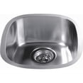 thumbnail image 1 of Dawn Kitchen & Bath 3237 13.5 in. L Undermount Bar Sink - 20 Gauge, 1 of 5