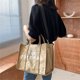 thumbnail image 3 of Bolsos de lona para mujer, bolso de mano, bolso de mano con cremallera, bandolera de lona para oficina, viaje, escuela Wmkox8yii jkg5182, 3 of 4