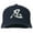Navy, variant on Chinese Character Patience Embroidered Cap - Black OSFM