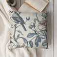 thumbnail image 3 of SHANXI Throw Pillows Case Seasonal Floral Birds Outdoor Square Farmhouse Decor Cushion Covers for Home Sofa Bed Couch 18x18in, 3 of 5
