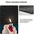 thumbnail image 2 of 1pcs Fireproof Fireplace Hearth Rug Non-slip Protective Mat Fireproof Mat for Fireplace - WEI KE, 2 of 5