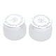 thumbnail image 1 of 2 Pedazos Botella de Cosméticos Recipientes en Crema Tarros de Bálsamo s - Plata 50g 50 gramos Sunnimix Botes de maquillaje vacíos, 1 of 8