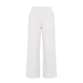 thumbnail image 6 of Idoravan linen pants women high waisted Women Spring Summer High WaistedCasual Solid Color Pockets Long Pants, 6 of 7