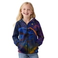 thumbnail image 4 of Chaqlin Fuzzy Sweatshirt for Boys and Girls - Loose Comfy Casual Hooded Jacket for Gym and School Athletic Wear, 4 of 7