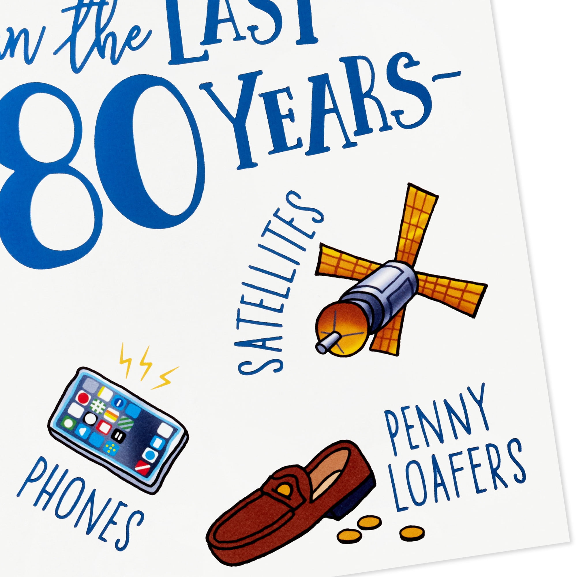 Hallmark Funny 80th Birthday Card (You're the Best of All)