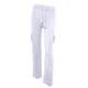 thumbnail image 4 of Pantalones de trabajo para mujer: pantalones harem casuales elásticos de cintura alta, estilo retro, tejido holgado, bolsillos, ideales para yoga y actividades al aire libre., 4 of 4