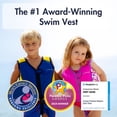 thumbnail image 5 of Limmys Premium Kids & Toddler Swim Training Vest, Neoprene Buoyancy Swim Aid with Adjustable Float System and Crotch Strap, UV Resistant, for Boys & Girls, 5 of 5